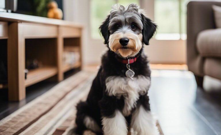 Mischlinge: Aussiedoodle - Steckbrief, Charakter, Erziehung [Bildinhalt mit KI erstellt]