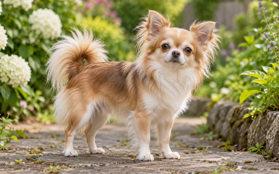 Langhaar-Chihuahua: Charakter, Pflege und Haltung [Bildinhalt mit KI erstellt]