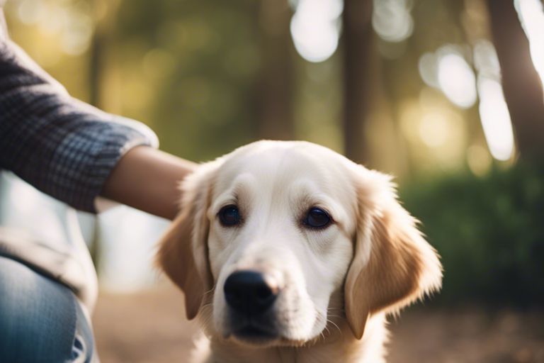 Hund streicheln - so macht man es richtig [Bildinhalt mit KI erstellt]