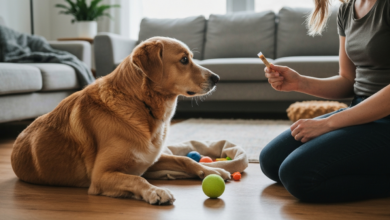 Kreatives Tricktraining: 6 geniale Ideen für Hunde [Bildinhalt mit KI erstellt]