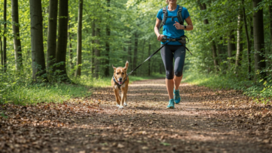 Fit mit Hund: 6 geniale Sportarten für dich & deinen Vierbeiner [Bildinhalt mit KI erstellt]