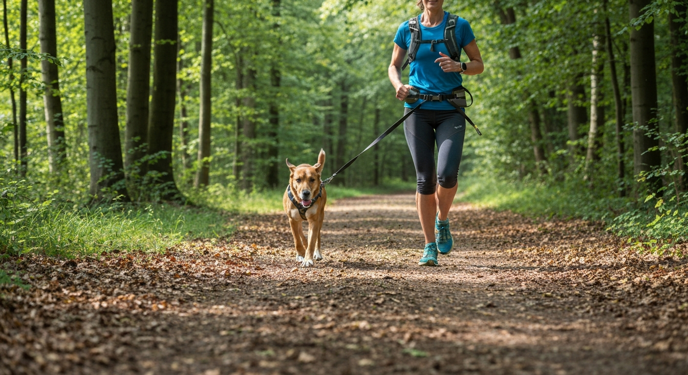 Fit mit Hund: 6 geniale Sportarten für dich & deinen Vierbeiner [Bildinhalt mit KI erstellt]