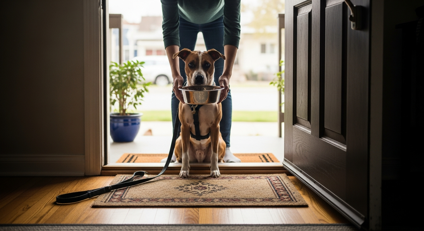 Impulskontrolle beim Hund: Übungen für einen entspannten Alltag [Bildinhalt mit KI erstellt]