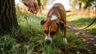 Schnüffelrituale für Hunde: 6 schnelle Ideen für den Alltag [Bildinhalt mit KI erstellt]