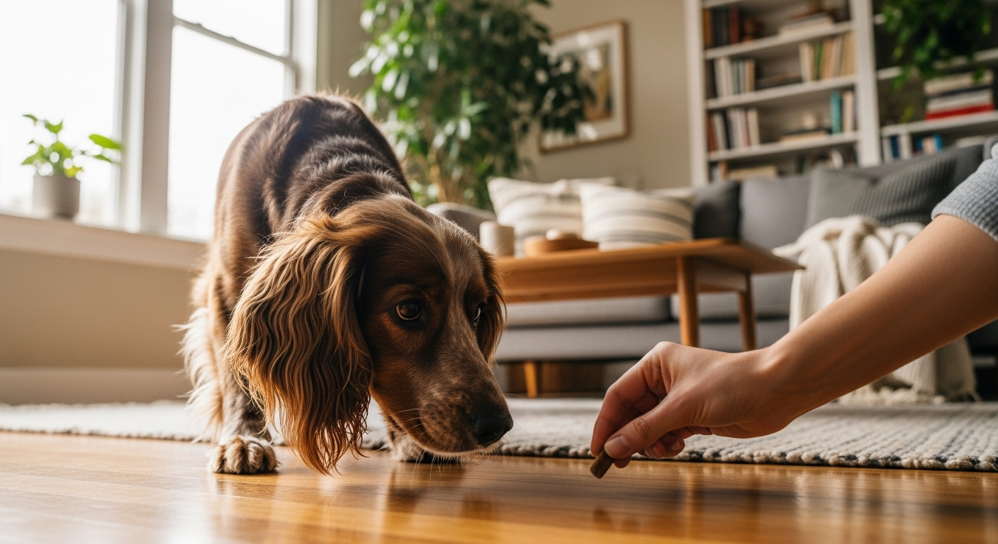 5 Minuten Nasenarbeit: Reicht das wirklich für Hunde? [Bildinhalt mit KI erstellt]
