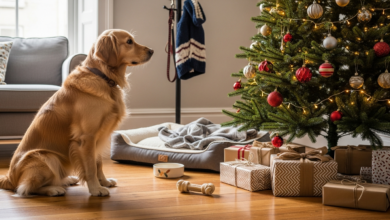 Die 10 besten Weihnachtsgeschenke für Hunde: Der Guide [Bildinhalt mit KI erstellt]
