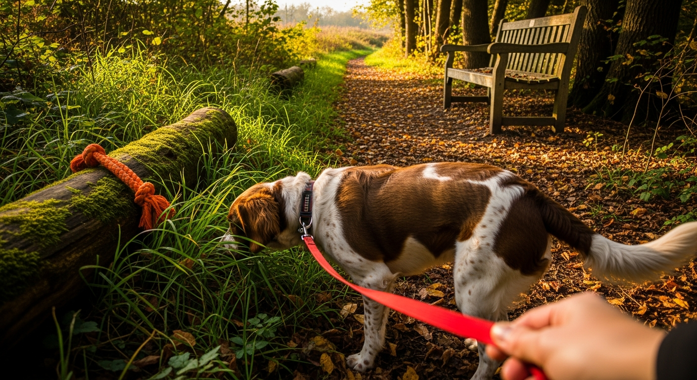Kreative Hunde-Spaziergänge: 6 Ideen für mehr Abwechslung [Bildinhalt mit KI erstellt]