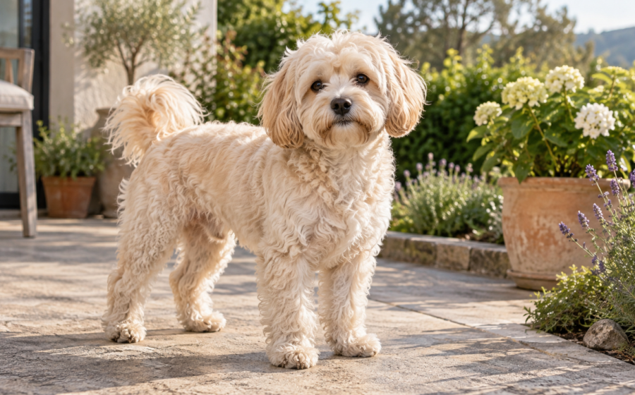Maltipoo: Charakter, Größe und Gewicht ausgewachsener Hunde [Bildinhalt mit KI erstellt]