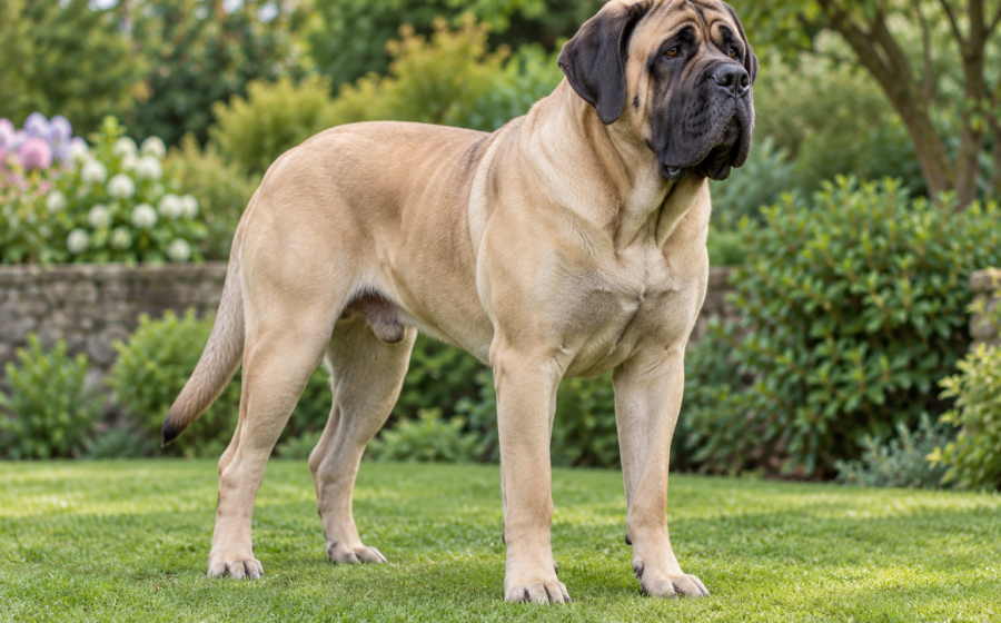Mastiff: Charakter, Größe und Haltung des English Mastiff [Bildinhalt mit KI erstellt]